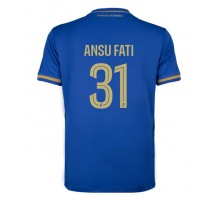 AS Monaco Ansu Fati #31 Koszulka Wyjazdowa 2025-26 Krótki Rękaw